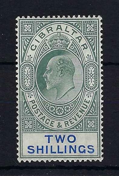 Image of Gibraltar SG 62 LMM British Commonwealth Stamp